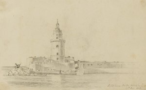 Fyrtårn, Civitavecchia af Miner Kilbourne Kellogg