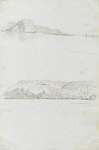 Nilen (3. og 4. udsigt, Gebel el Fedah) af Miner Kilbourne Kellogg