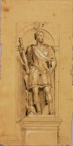 Statue af hertugen af Urbino af Miner Kilbourne Kellogg