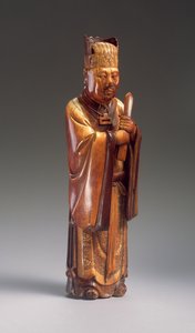 Figur af en embedsmand (udskåret elfenben) (se også 272119)