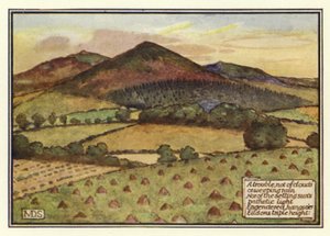 Ved afgang af Sir Walter Scott (farve litho) af Minnie Didbin Spooner