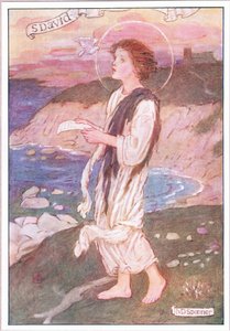 Rene læber, hvorfra der aldrig faldt noget grimt ord (farve litho)