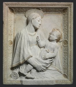 Madonna og barn, i 1461.