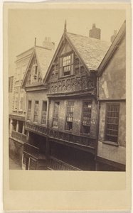 Chester. [udsigt til bygninger] af Minshull and Hughes