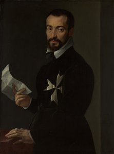 Portræt af en ridder af Malta, sandsynligvis Fra Jacopo Salviati, 1566.