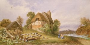 I nærheden af Christchurch, Hampshire, 1874