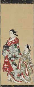 Yudokoro plan d at r held rs dy skaldet, Edo Pelliot d, 1615-1868. af Miyagawa Choki
