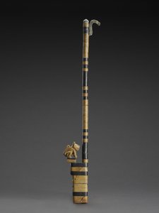 Atlatl med Feline af Moche Moche