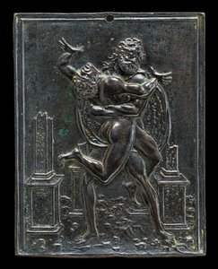 Hercules og Antaeus af Moderno