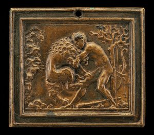 Hercules and the Nemean Lion, slutningen af det 15. - begyndelsen af det 16. århundrede.