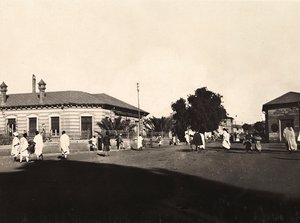 Opbygning af et imperium i den fascistiske tidsalder: Asmaras elektriske selskab, 09/05/1936 (s/h-billede) af Modestino Baldinetti