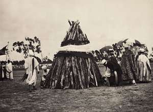Opbygning af et imperium i den fascistiske tidsalder: damerà, 09/05/1936 (s/h foto) af Modestino Baldinetti
