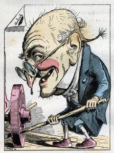 Allegori af det franske senat i det 19. århundrede af Moloch