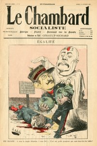 Cover af ""Le Chambard Socialiste"", Satirical in Colors af Moloch