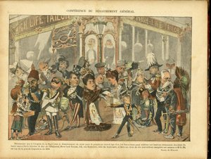 Illustration af Moloch (1849-1909) i Le Rire af Moloch