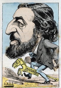 Portræt af Alfred Naquet (1834-1916), fransk politiker af Moloch