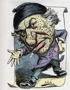 Portræt af Louis Veuillot (1813-1883), fransk journalist og forfatter af Moloch