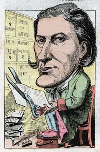 Portræt af victorianske Sardou (1831-1908), fransk dramatiker af Moloch