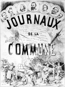 Kommunens aviser i Paris, 1870-71