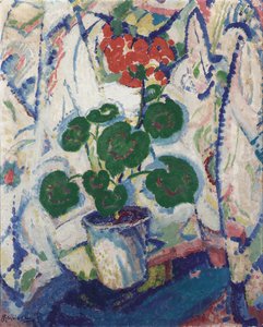 Blomsterstilleben, ca. 1914-16 (olie om bord)