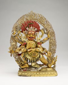 Seksarmet Mahakala, anden halvdel af det 18. århundrede