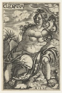 Cleopatra mødte slang Cleopatra (titel på objekt)