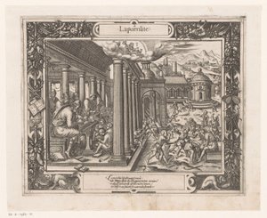 Barndom under påvirkning af kviksølv La puerilite (titel på objekt) Seven Ages of Man (serietitel) Les Figvres Et Povrtraictz Des Sept Aages De L
