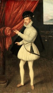Portræt af en mand i hvidt, 1574. af Monogrammist LAM