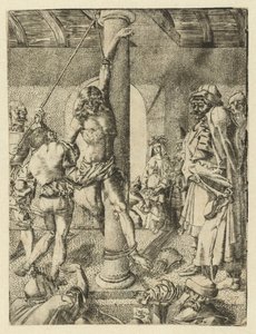 Sankt Sebastians martyrium af Monogrammist LH (Nederlanden)