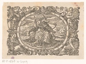 By Jomfru af Venedig af Monogrammist VF (graveur)