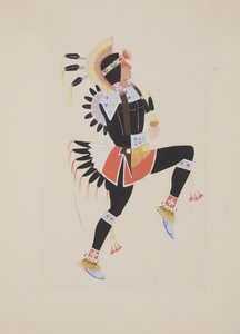 Panel #1, ca. 1934 (akvarel)