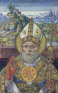 Hoved af St. Zenobius, 1505 (mosaik)
