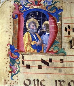 Ms 543 Historikeret initial 