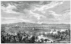 Anmeldelse af den schweiziske garde, 1885.
