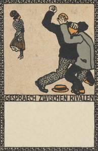 Samtale mellem rivaler Samtale mellem rivaler, 1907. af Moritz Jung
