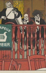 Salonorkester Meier, 1911. af Moritz Jung