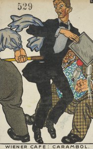 Wienercafé: Carom Wienercafé: Carabol, 1911.