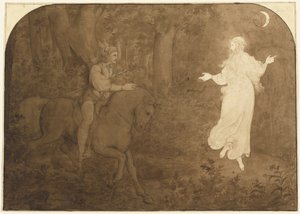 Tilsynekomsten i skoven af Moritz Ludwig von Schwind
