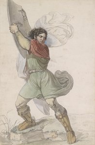 Moritz Michael Daffinger Wilhelm Tell af Moritz Michael Daffinger