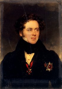 Portræt af grev Alexey Alexeyevich Perovsky 1787-1837, forfatter Antony Pogorelsky, 1827