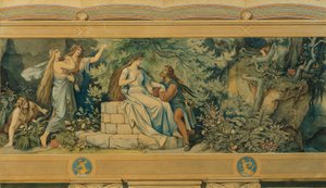 Den smukke Melusine: II. Ved skovfontænen