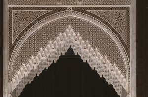 Kasbah of Thamiel glaoui, stuk, detalje (keramik)