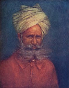 A Retainer from Central India, 1903dani af Mortimer L Menpes