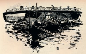 Osaka, Japan, c1900. dani af Mortimer L Menpes