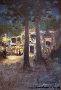 En Cafe Chantant af Mortimer Ludington Menpes