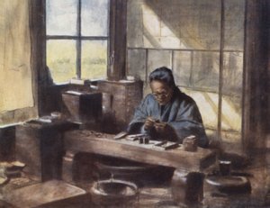 En Cloisonne-arbejder af Mortimer Ludington Menpes