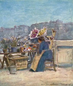 En Blomsterbod af Mortimer Ludington Menpes