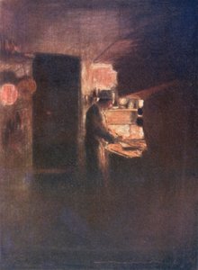 Et parisisk køkken af Mortimer Ludington Menpes