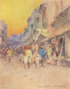 En stille gade, 1905