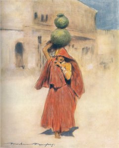 En vandbærer, 1905